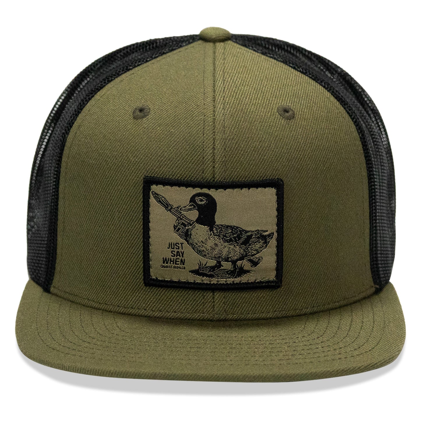 Just Say When Patch Flatbill Hat