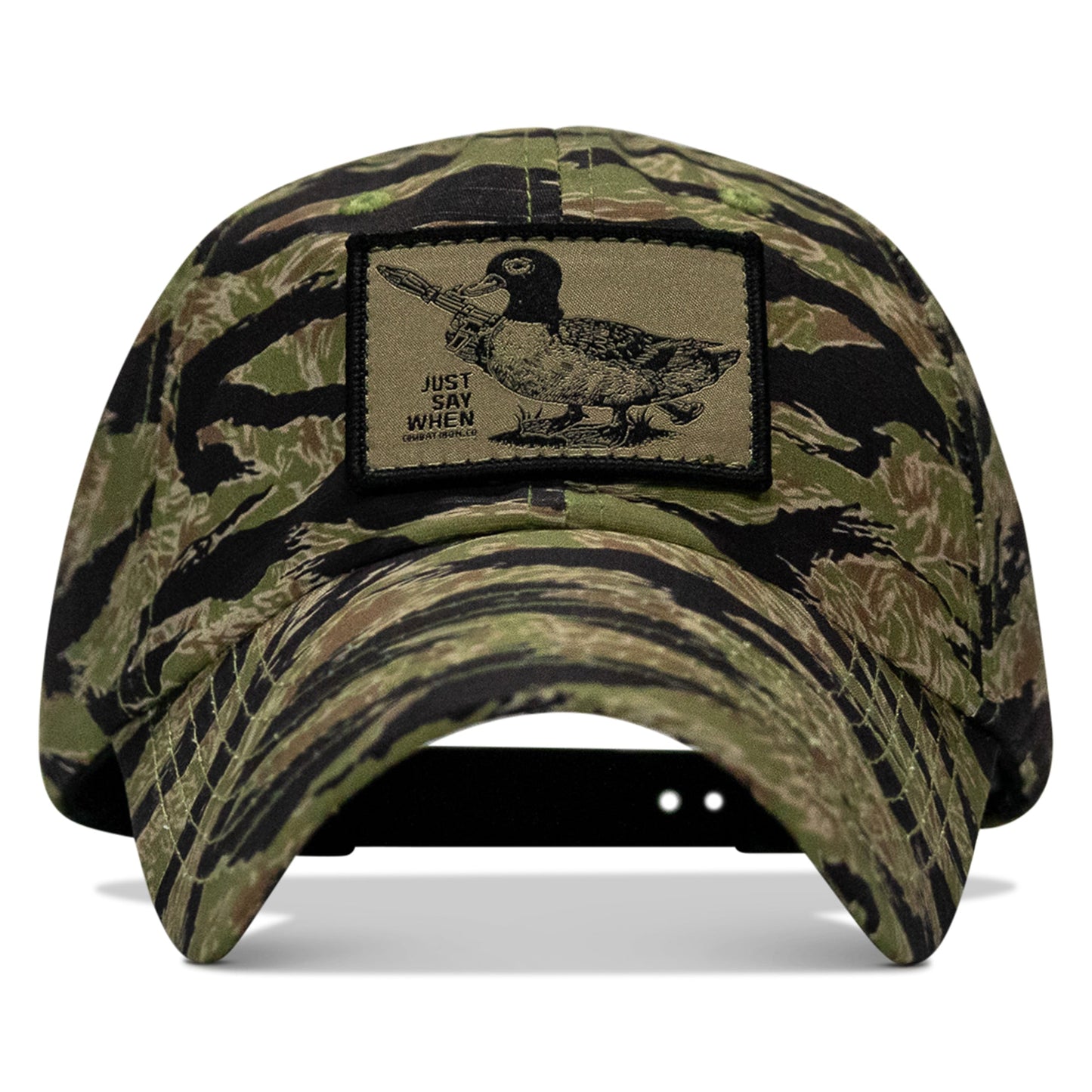 Just Say When Patch. Tactical Ripstop Mesh Snapback Hat