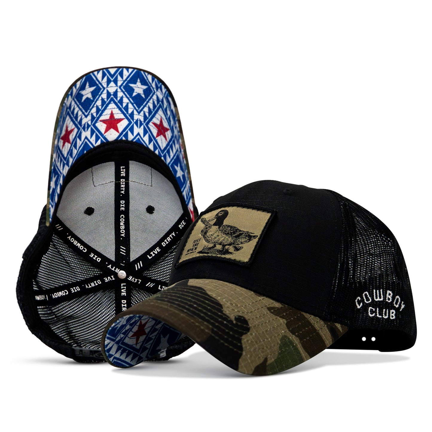 Just Say When Patch Original Ripstop Snapback Hat