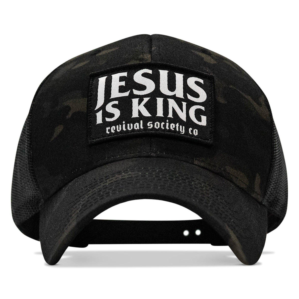Jesus Is King Patch Snapback Hat