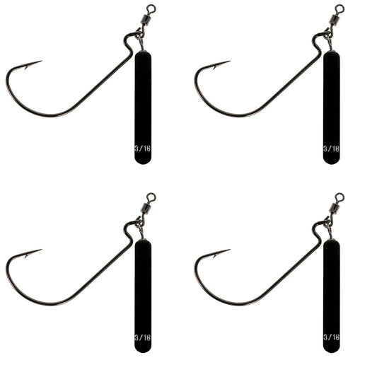 Reaction Tackle Tungsten Jika Rigs- 4PK
