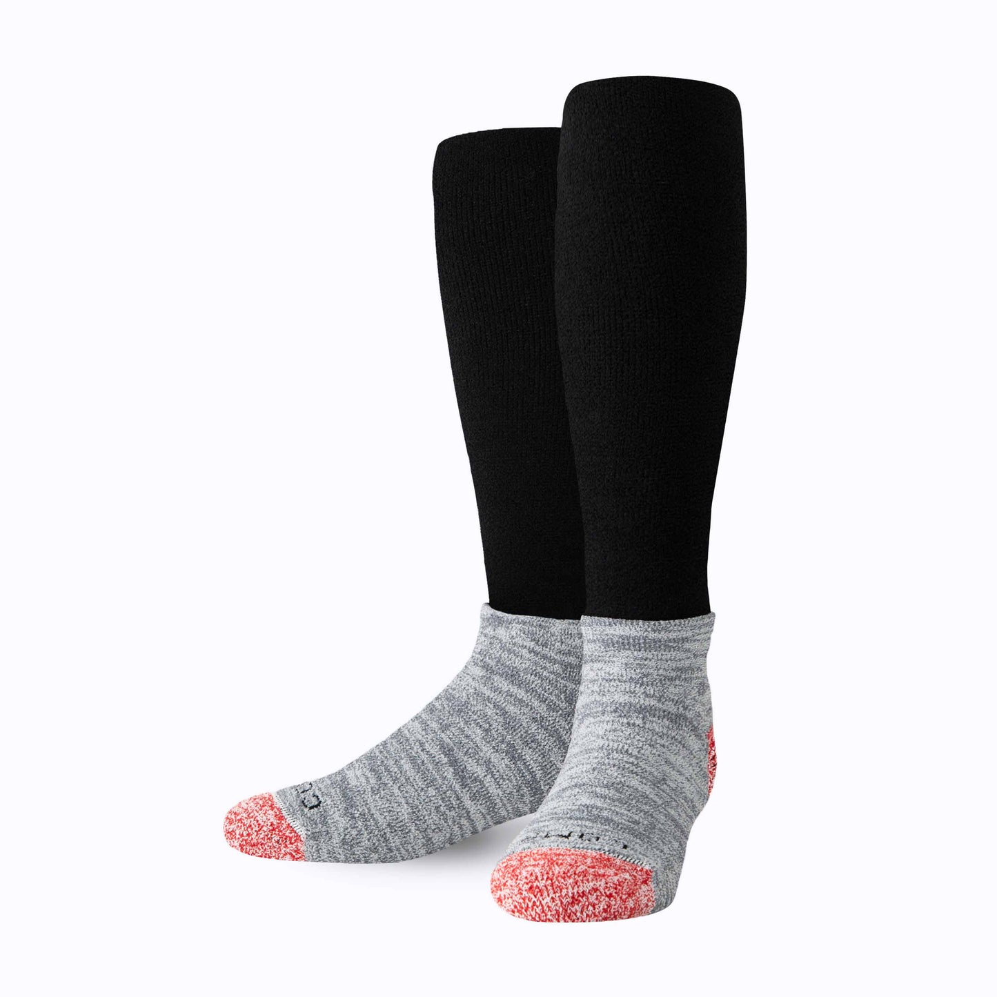 CozyGrip Compression Slipper Socks - Black