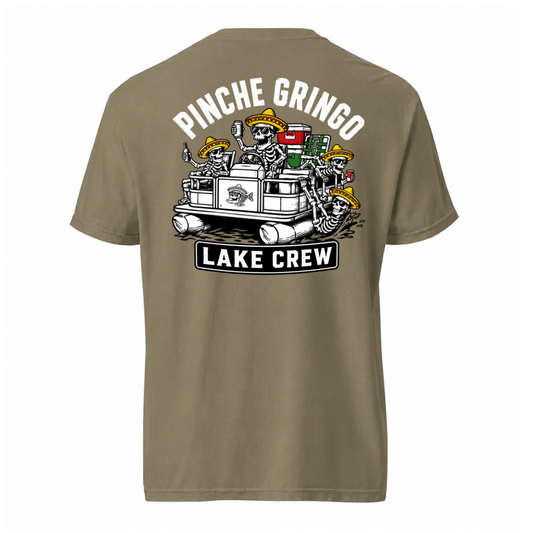 Pinche Gringo Lake Crew Pontoon Shirt