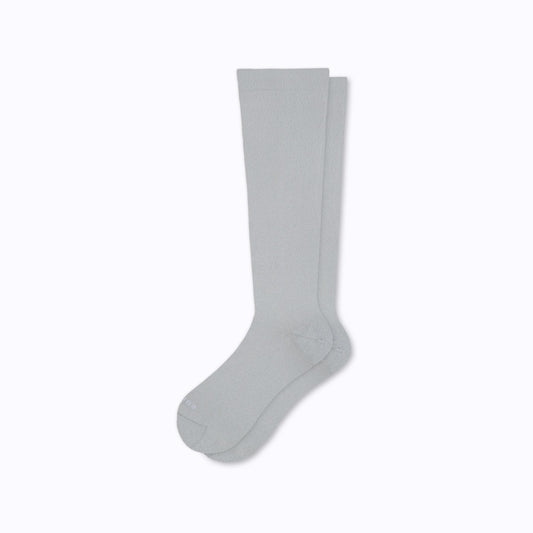 Knee-High Compression Socks – Solid Grey