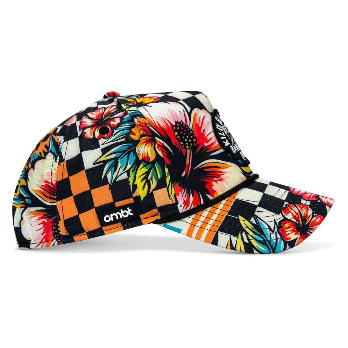 Kill Bad Vibes Skull Weekender Rope Snapback Hat