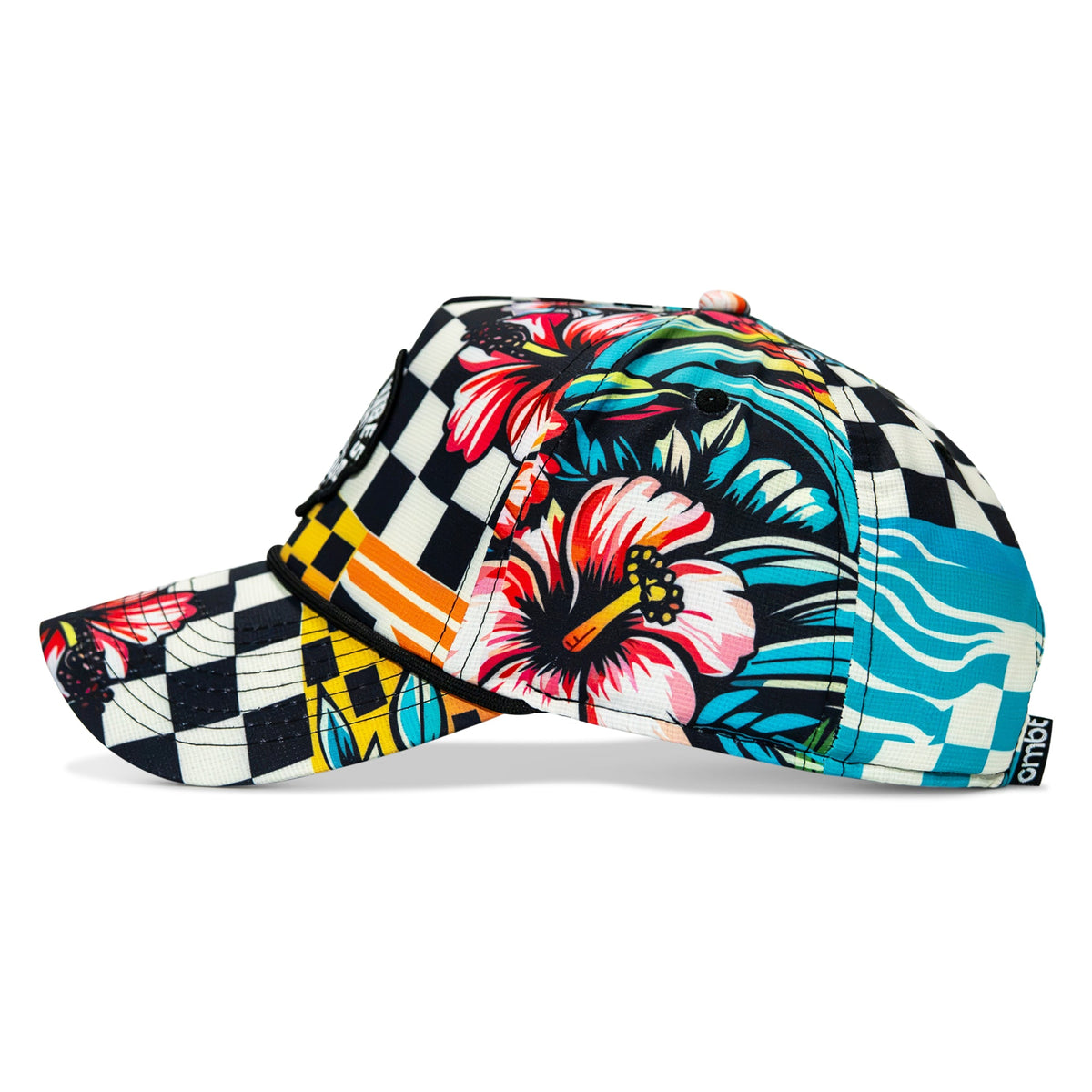Kill Bad Vibes Skull Weekender Rope Snapback Hat