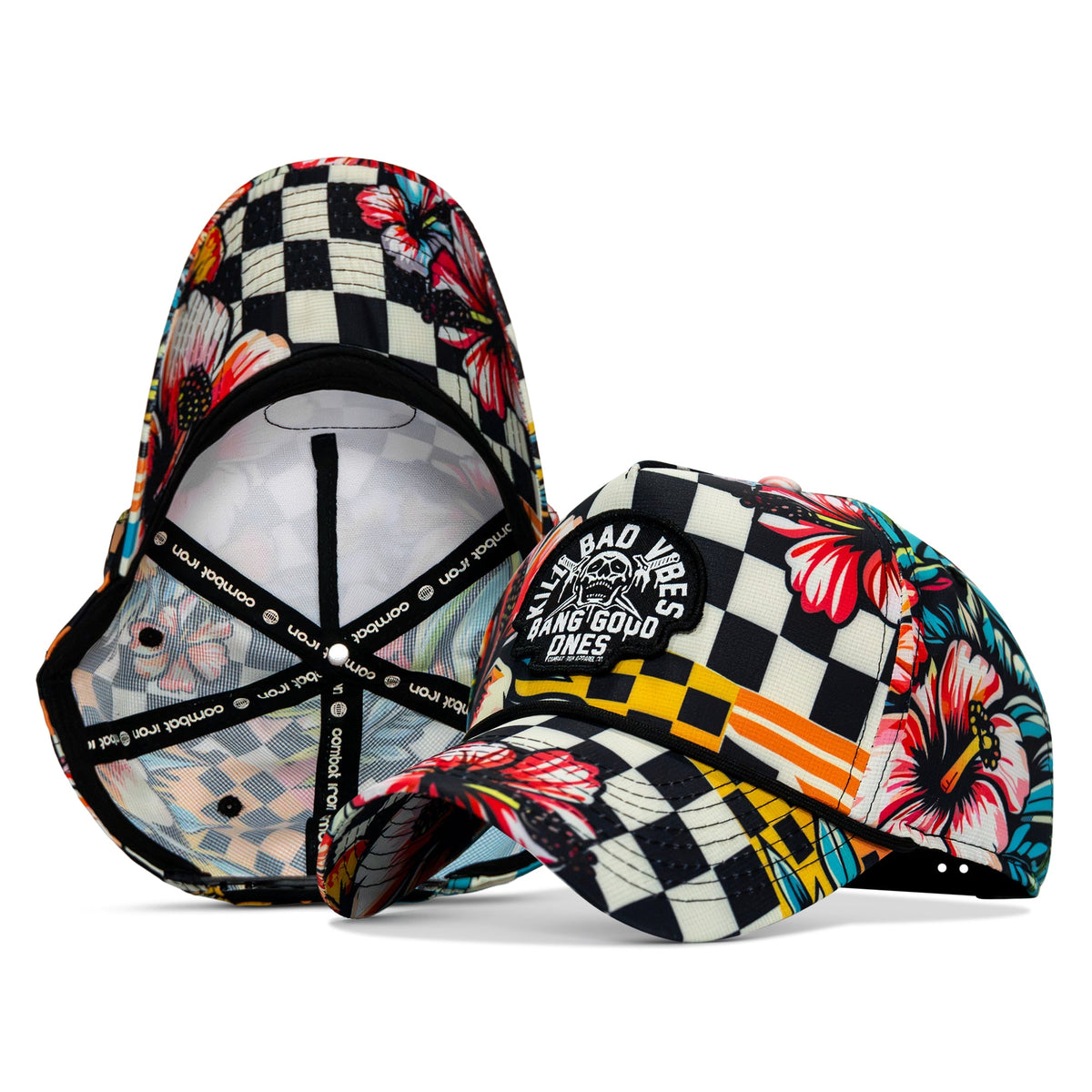 Kill Bad Vibes Skull Weekender Rope Snapback Hat