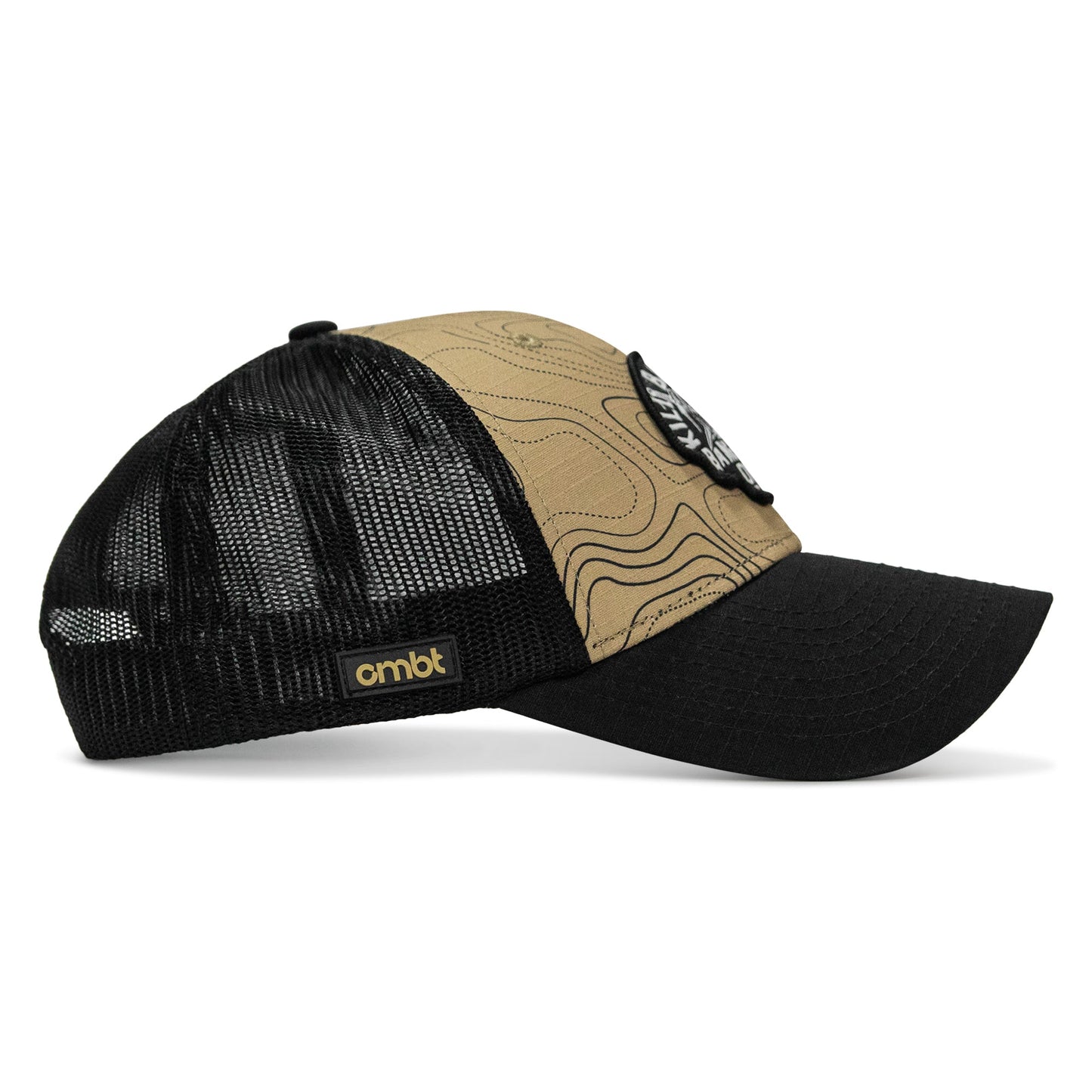 Kill Bad Vibes Skull Patch Original Ripstop Snapback Hat