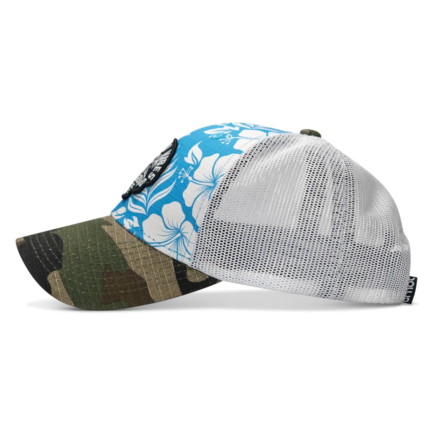 Kill Bad Vibes Skull Patch Original Ripstop Snapback Hat
