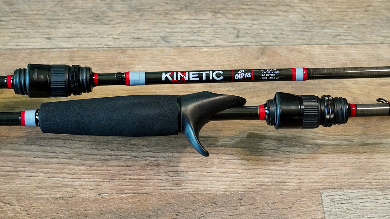 Kinetic - 6'6" Ultra Light Casting Mod-Fast