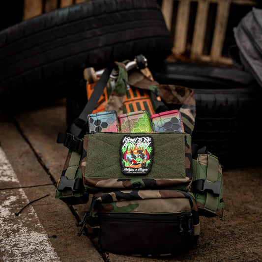 Known To Be A Little Trashy Raccoon PVC Patch