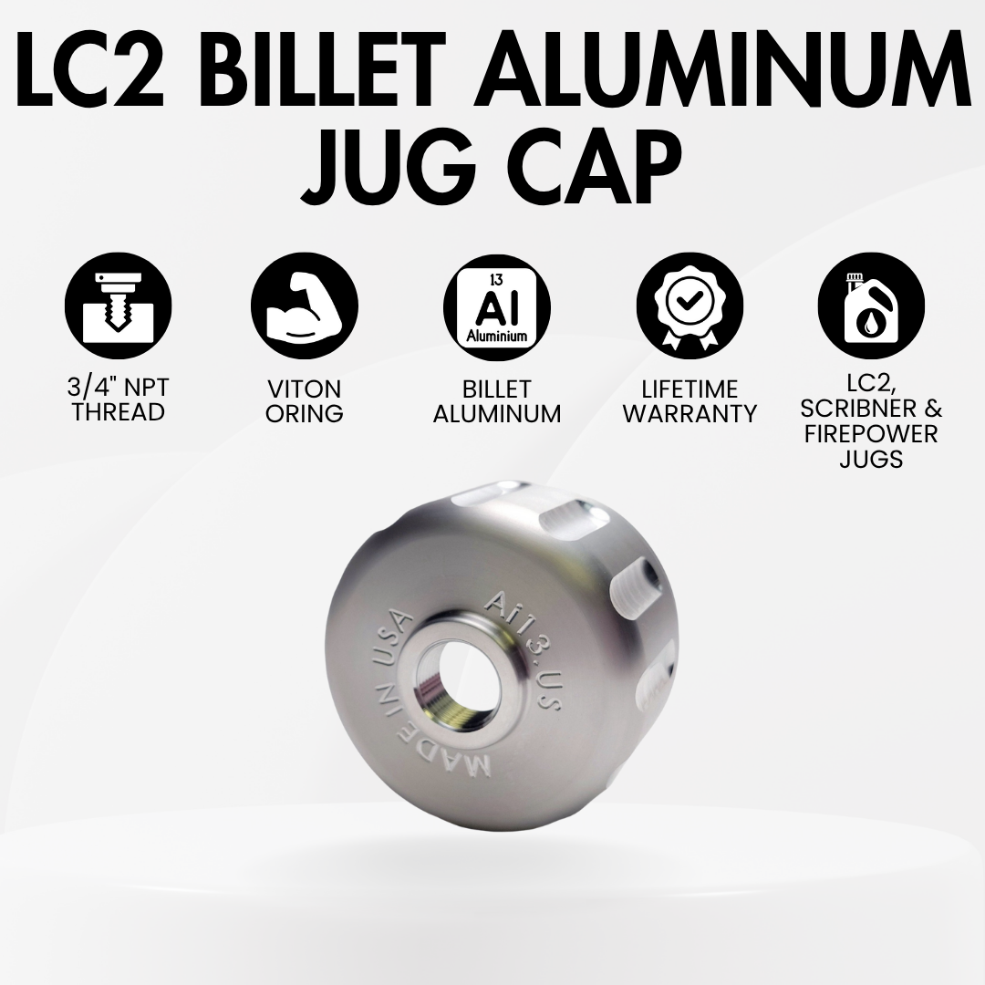LC2 Billet Aluminum Jug Cap