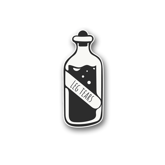 Leg Tears Sticker