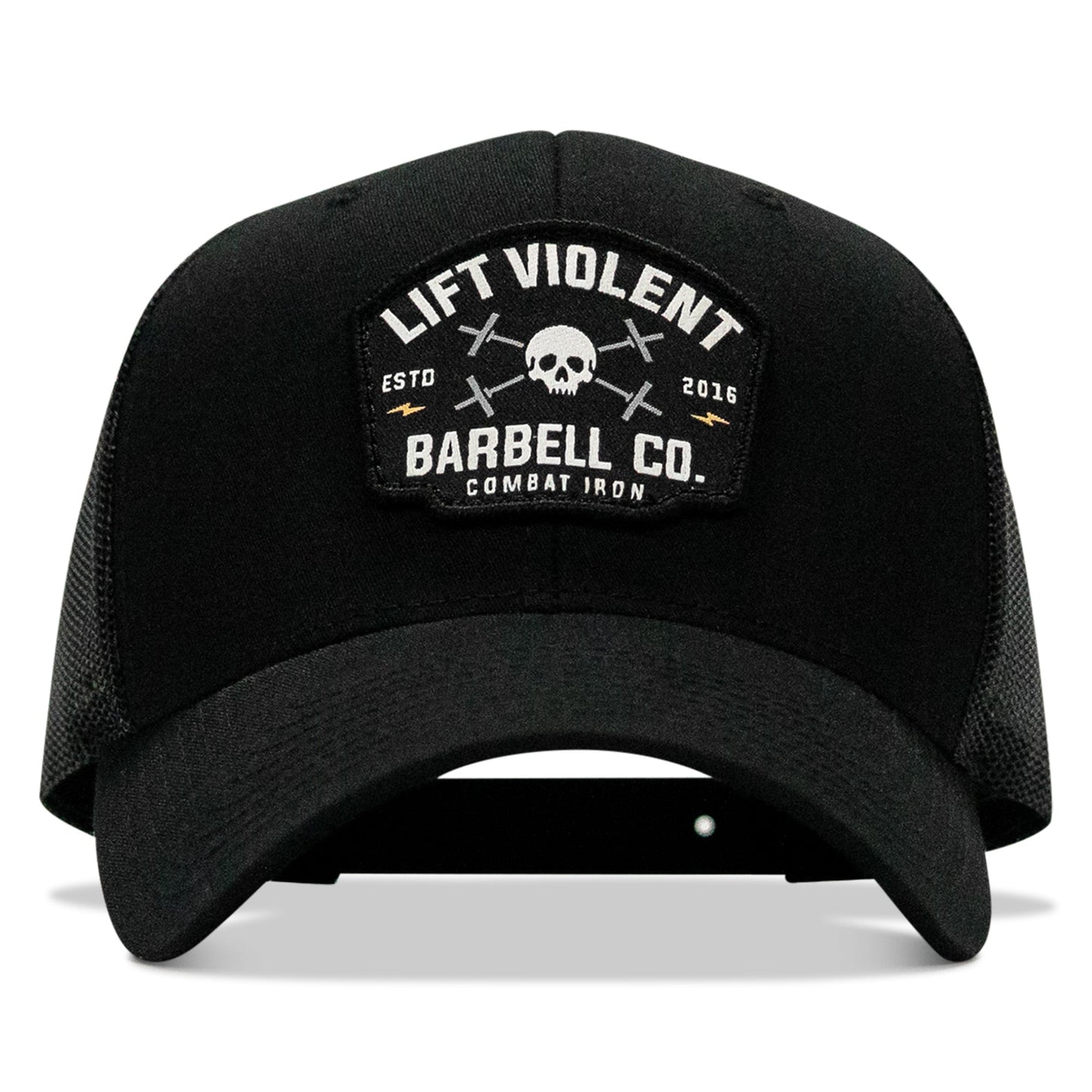 Lift Violent Barbell Co Patch Snapback Hat
