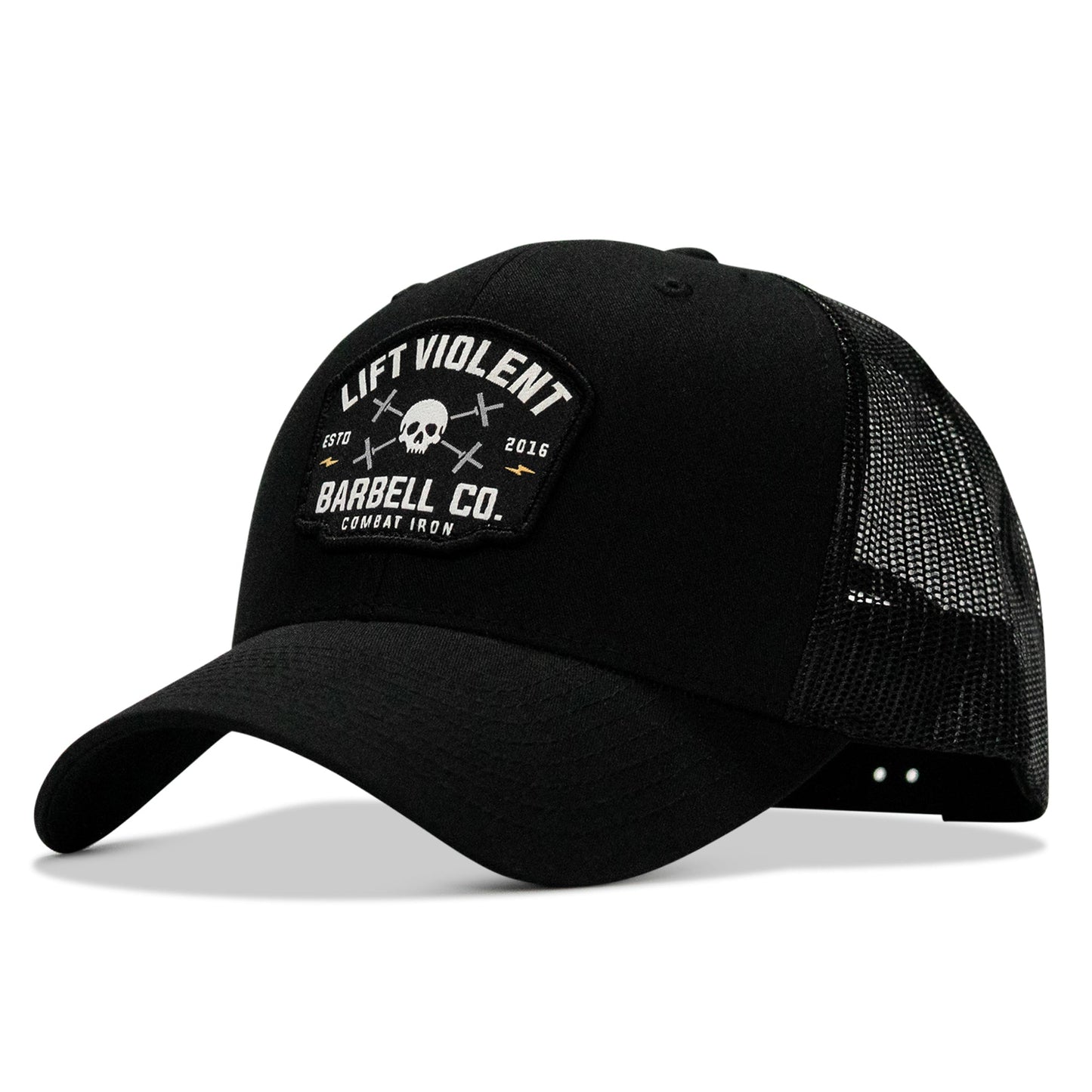 Lift Violent Barbell Co Patch Snapback Hat