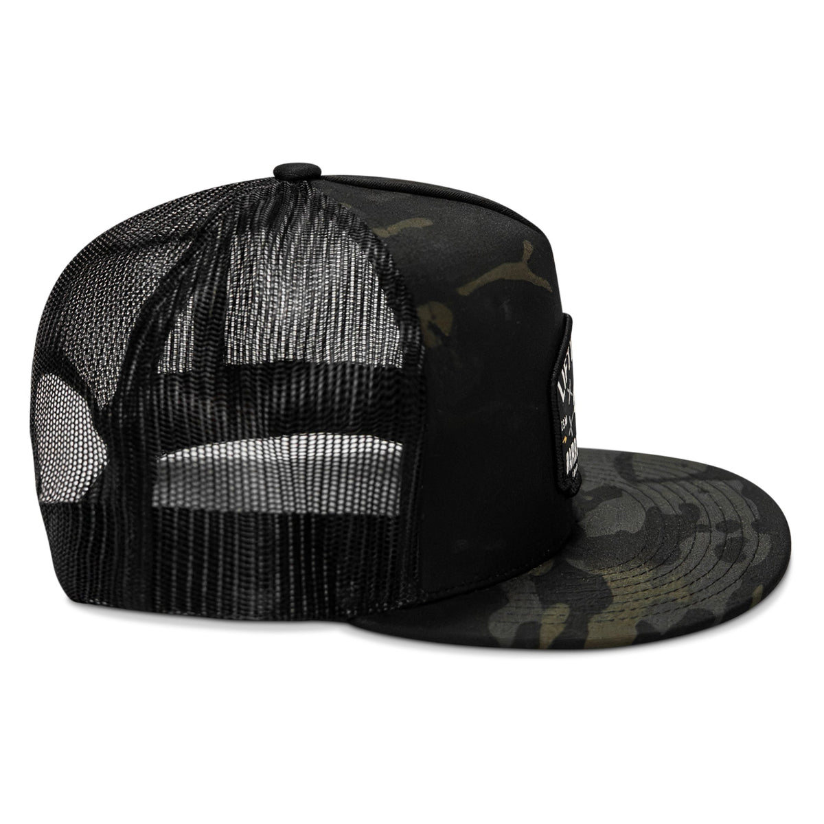 Lift Violent Barbell Co Patch Flatbill Snapback Hat