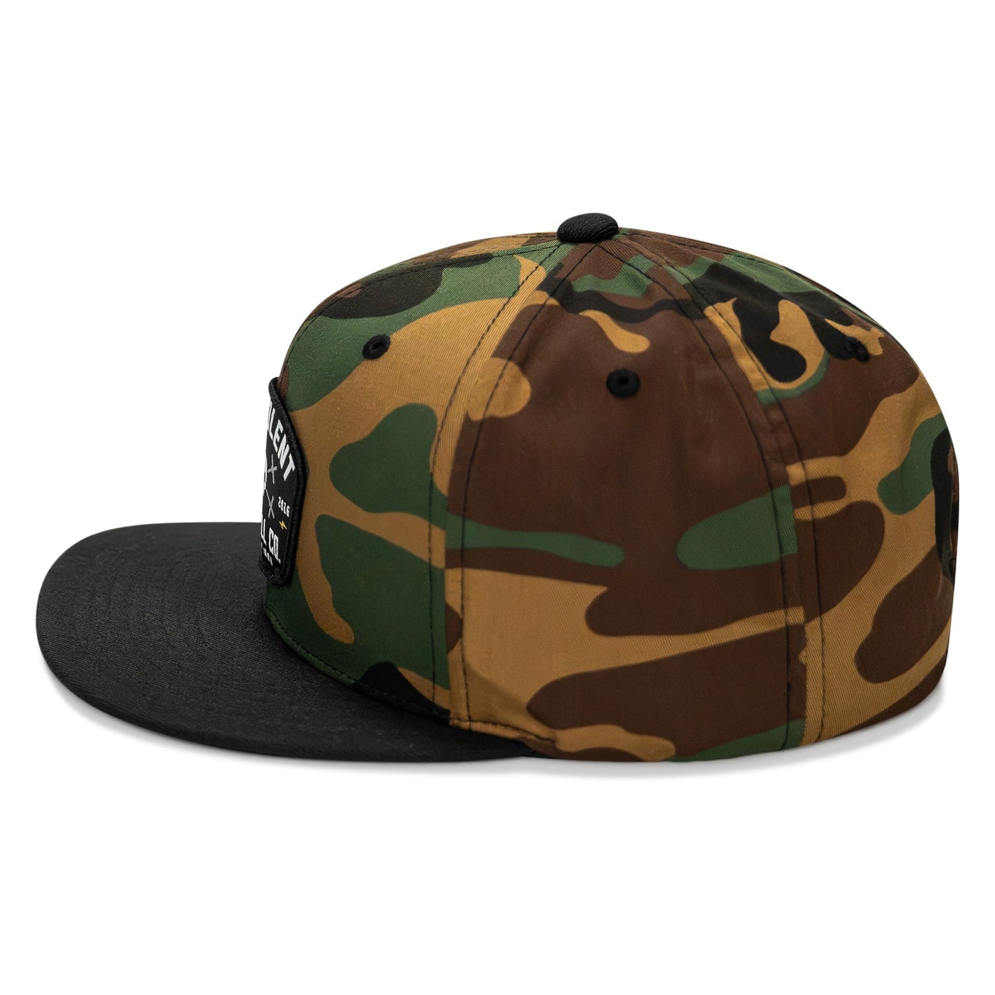 Lift Violent Barbell Co Patch Flatbill Snapback Hat