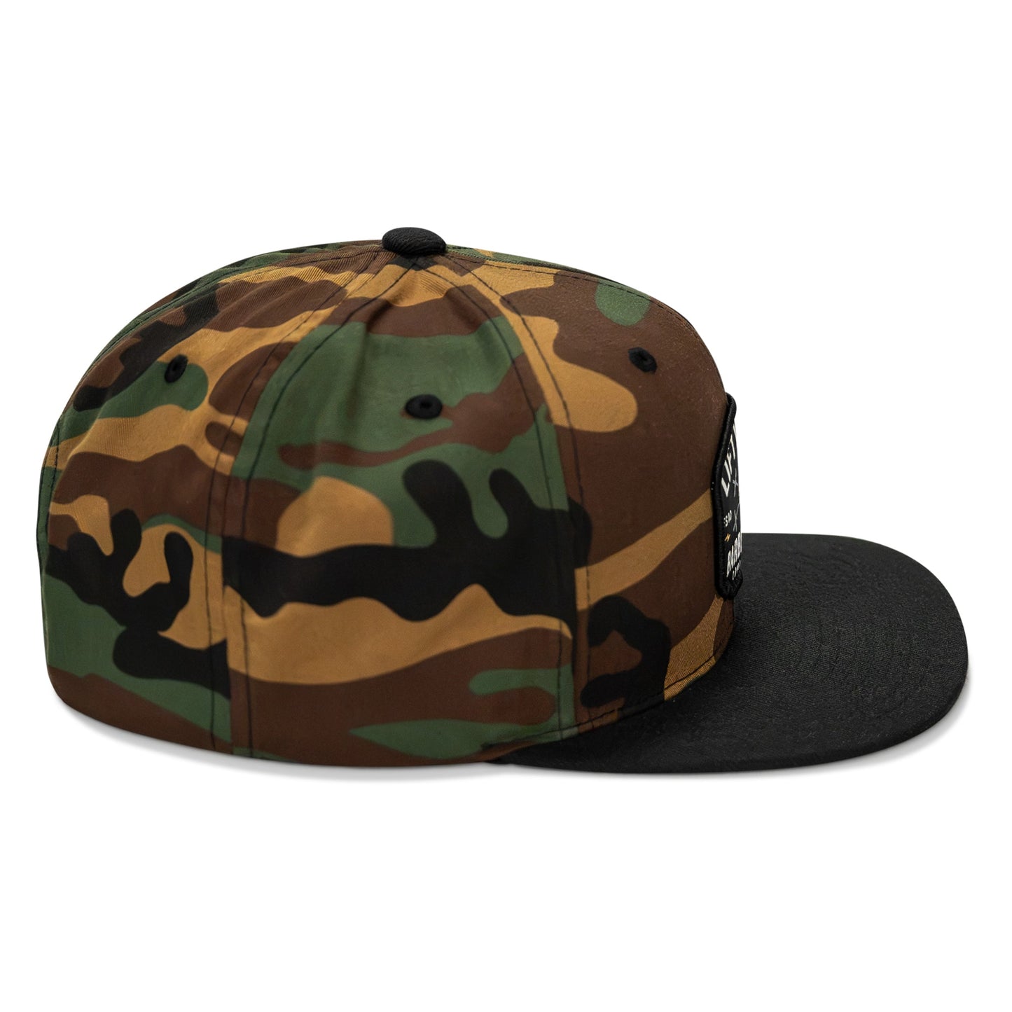 Lift Violent Barbell Co Patch Flatbill Snapback Hat
