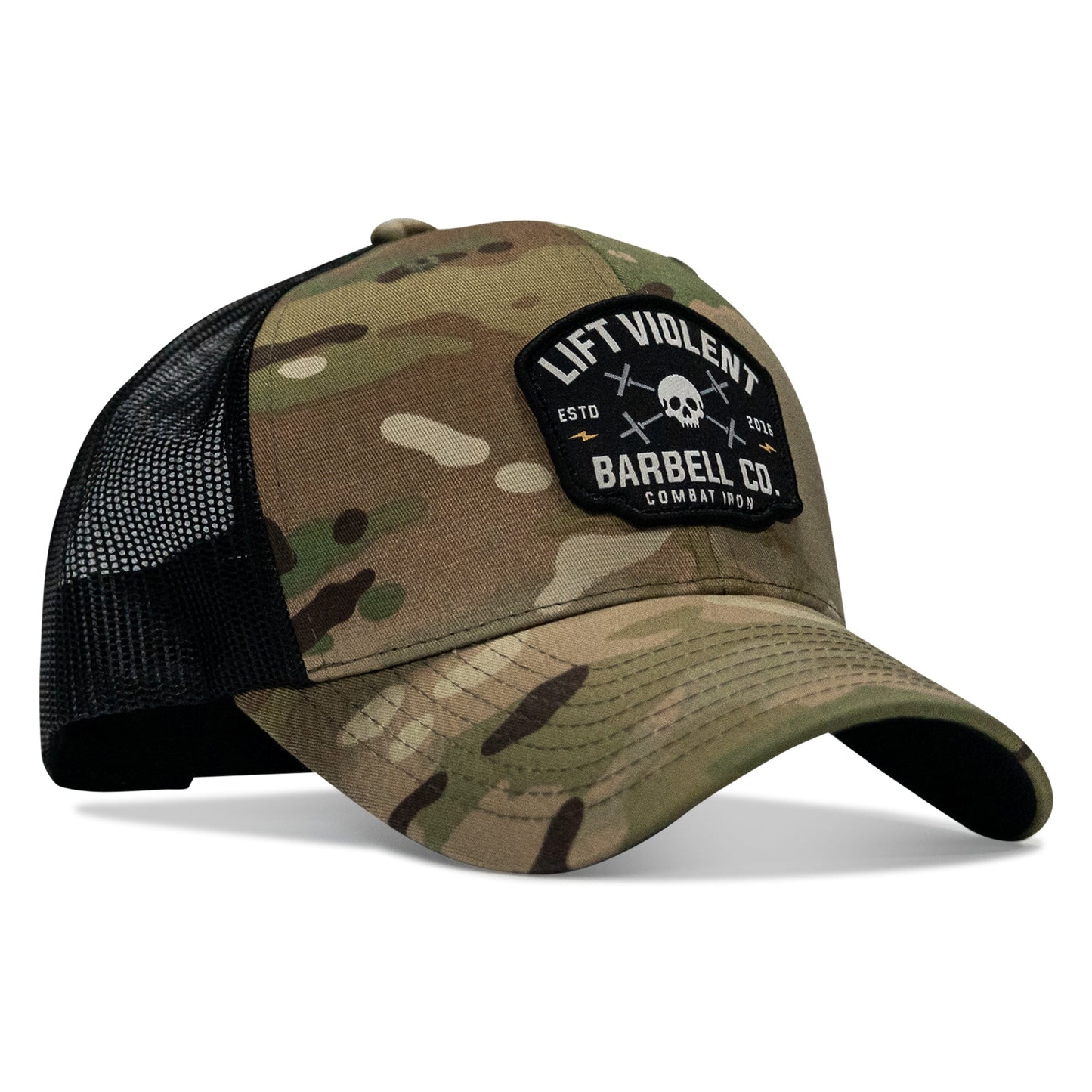 Lift Violent Barbell Co Patch Snapback Hat