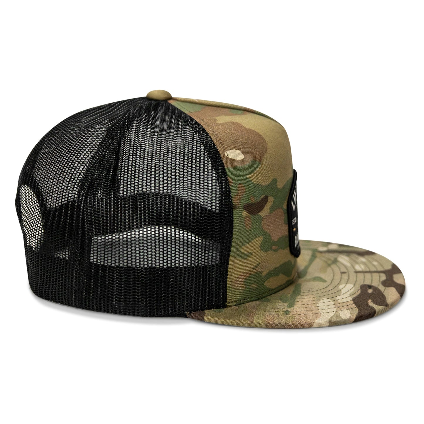 Lift Violent Barbell Co Patch Flatbill Snapback Hat