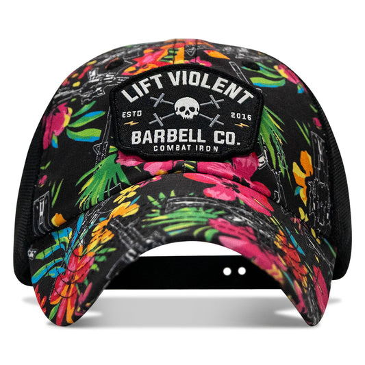 Lift Violent Barbell Co Patch. Tactical Ripstop Mesh Snapback Hat