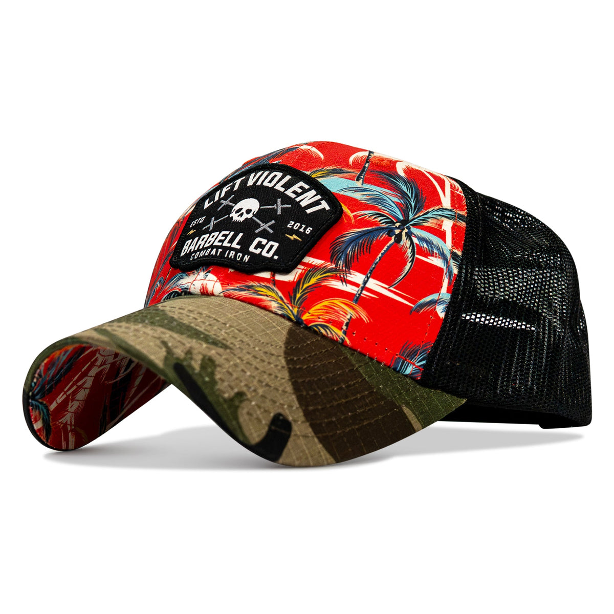 Lift Violent Barbell Co Patch Original Ripstop Snapback Hat
