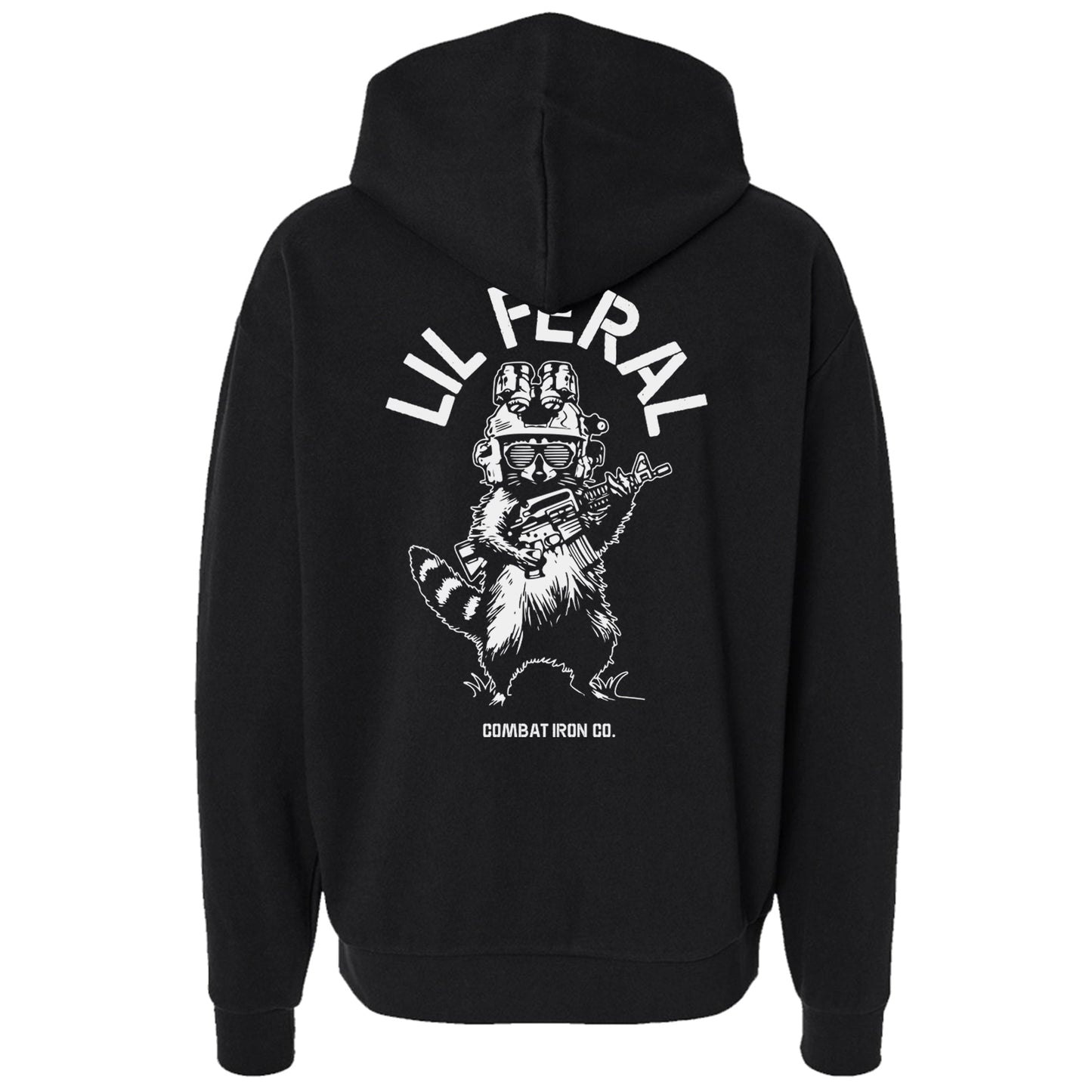 Lil Feral Raccoon Men's Hoodie