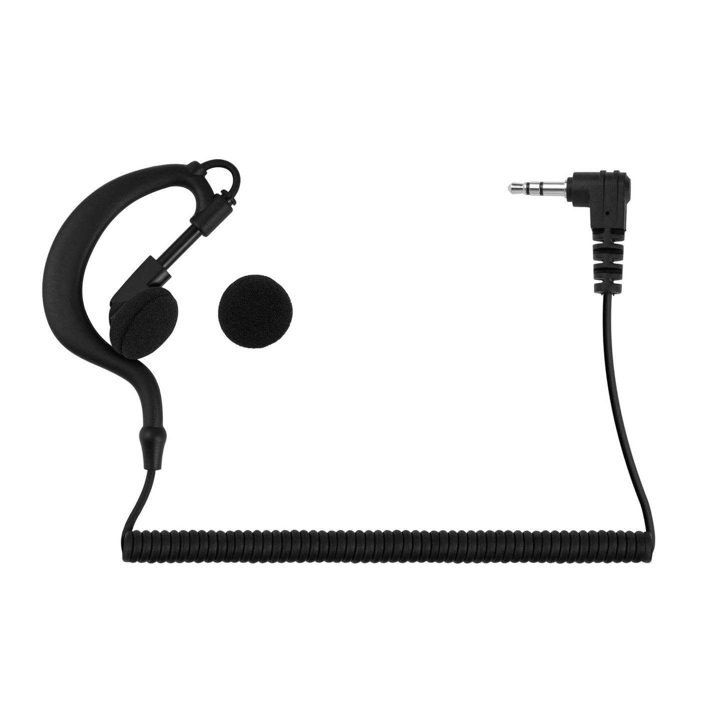 Mic & Ear Hook Earpiece Radio Kit - Quick Disconnect (Hirose) Harris/Tait TP3000/7110/7100/8000/9000 Series