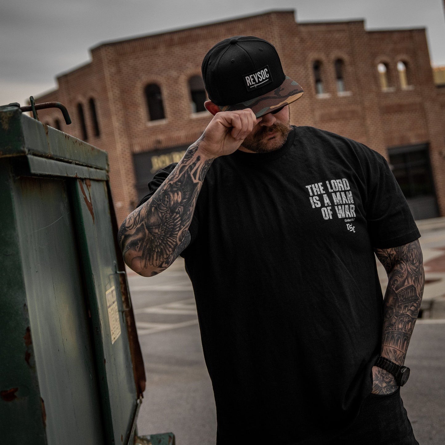 REVSOC Classic Patch Flatbill Hat