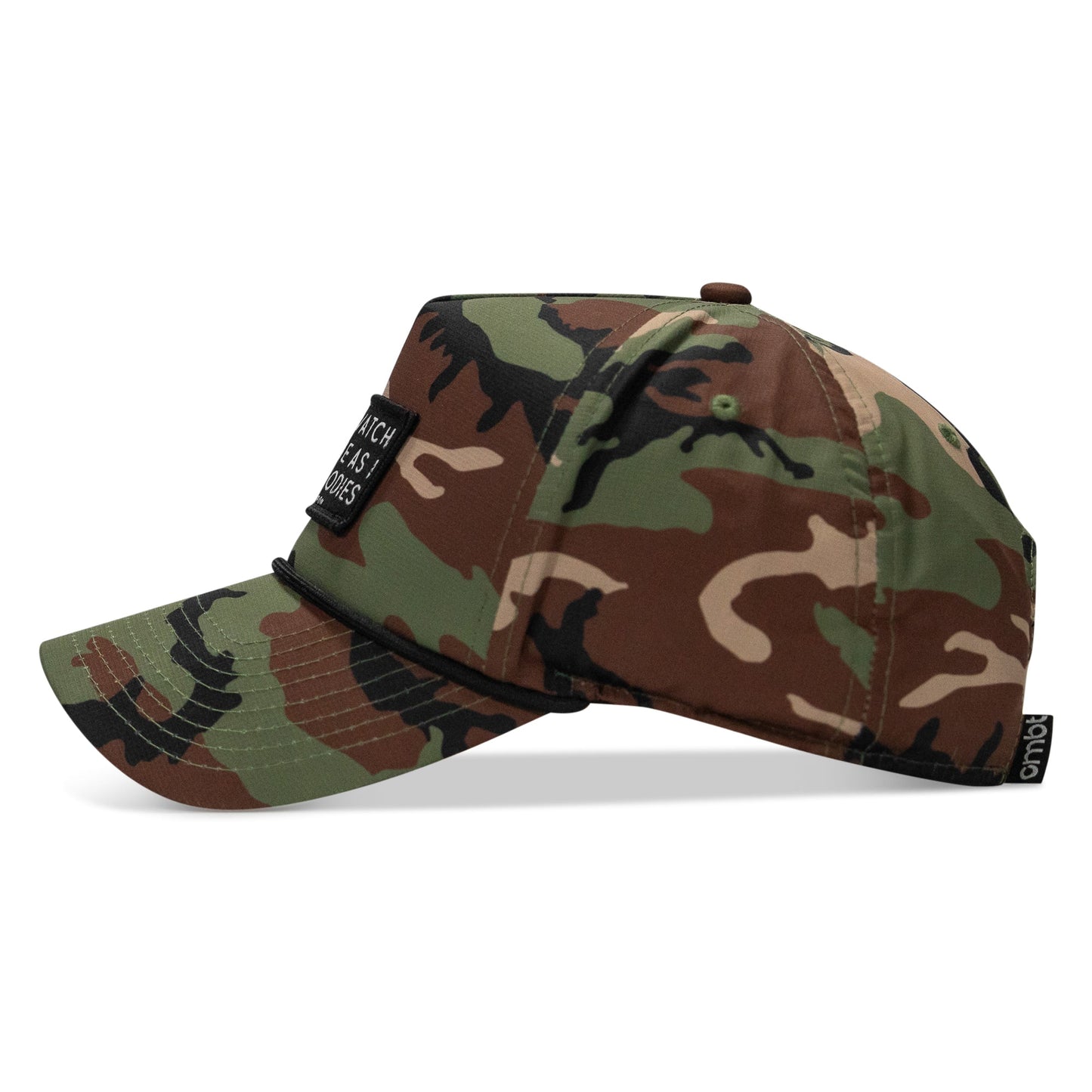 Lord Watch Over Me As I Stack Bodies Patch Waterproof Weekender Snapback