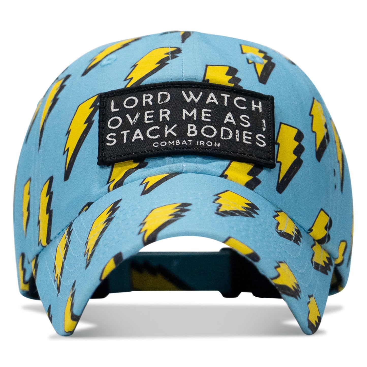 Lord Watch Over Me As I Stack Bodies Patch Tactical Ripstop Mesh Snapback Hat