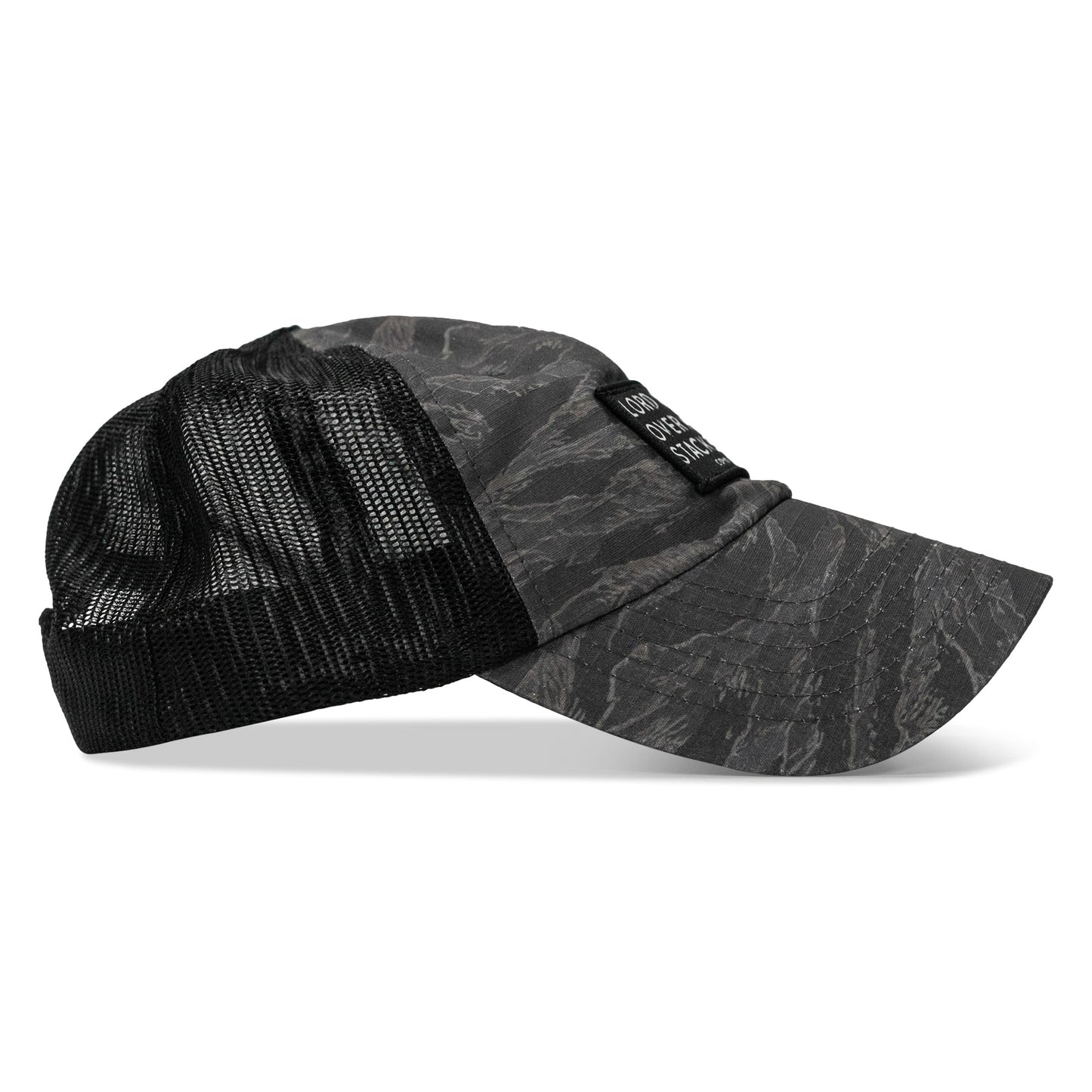 Lord Watch Over Me As I Stack Bodies Patch Tactical Ripstop Mesh Snapback Hat