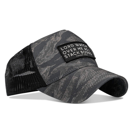 Lord Watch Over Me As I Stack Bodies Patch Five Panel Breacher Snapback Hat