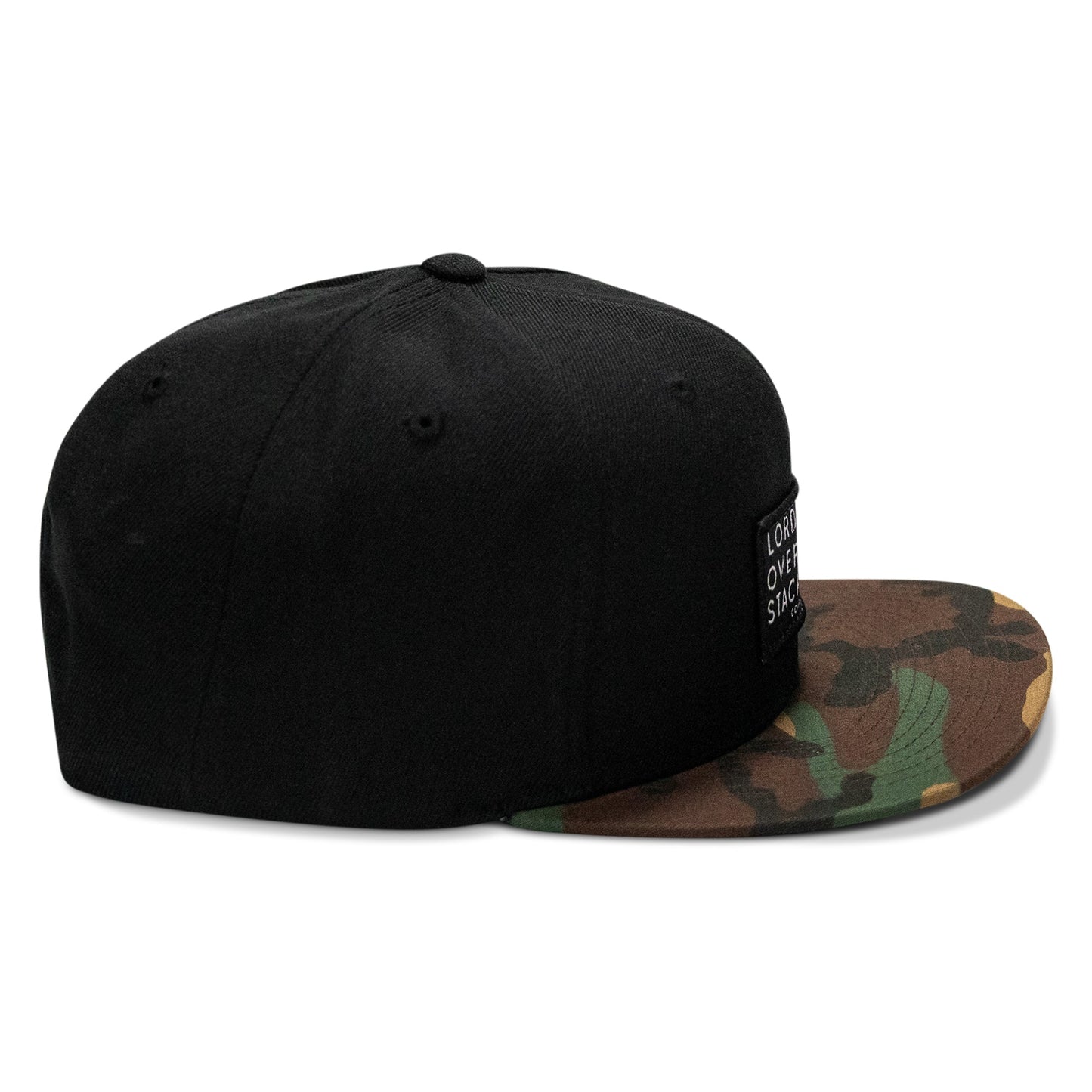 Lord Watch Over Me As I Stack Bodies Patch Flatbill SnapBack Hat