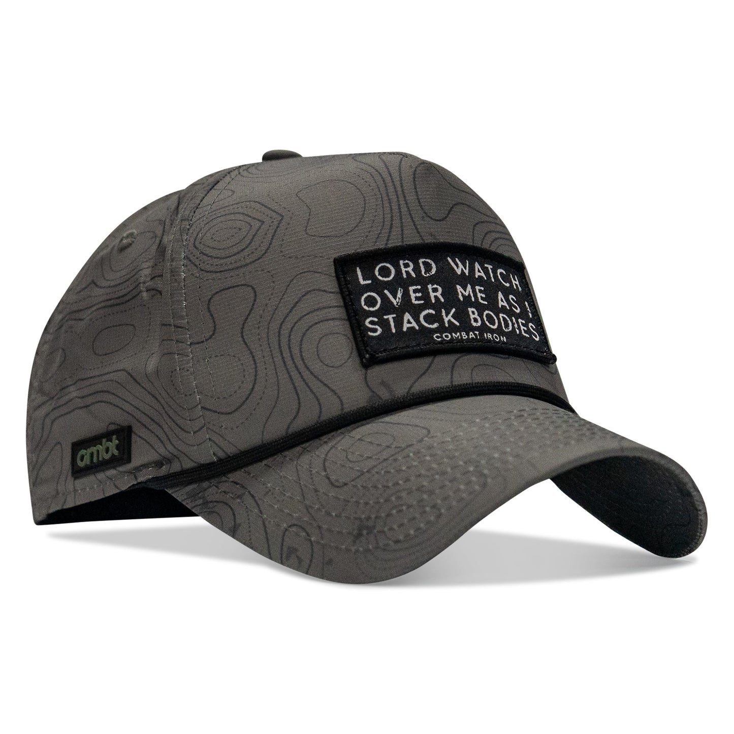 Lord Watch Over Me As I Stack Bodies Patch Waterproof Weekender Snapback
