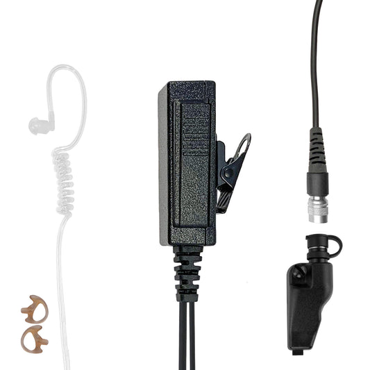 Mic & Earpiece Radio Kit - Quick Disconnect (Hirose) EF Johnson VP5000 VP6000 VP8000 Series