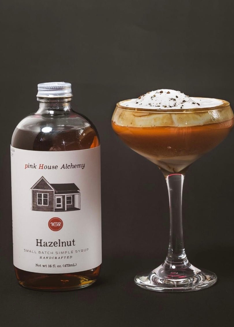 Hazelnut Simple Syrup by Pink House Alchemy