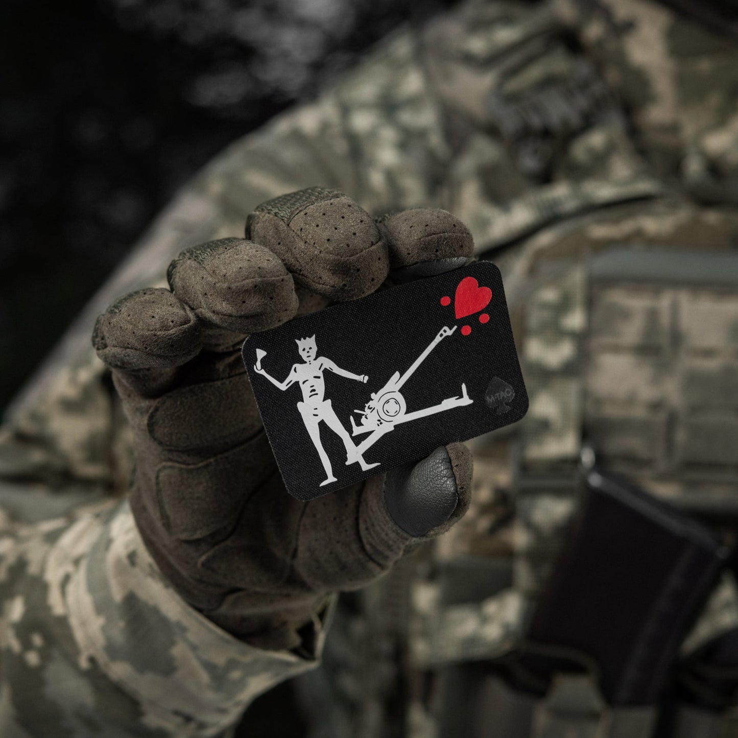 M-Tac Patch Flag Black Beard