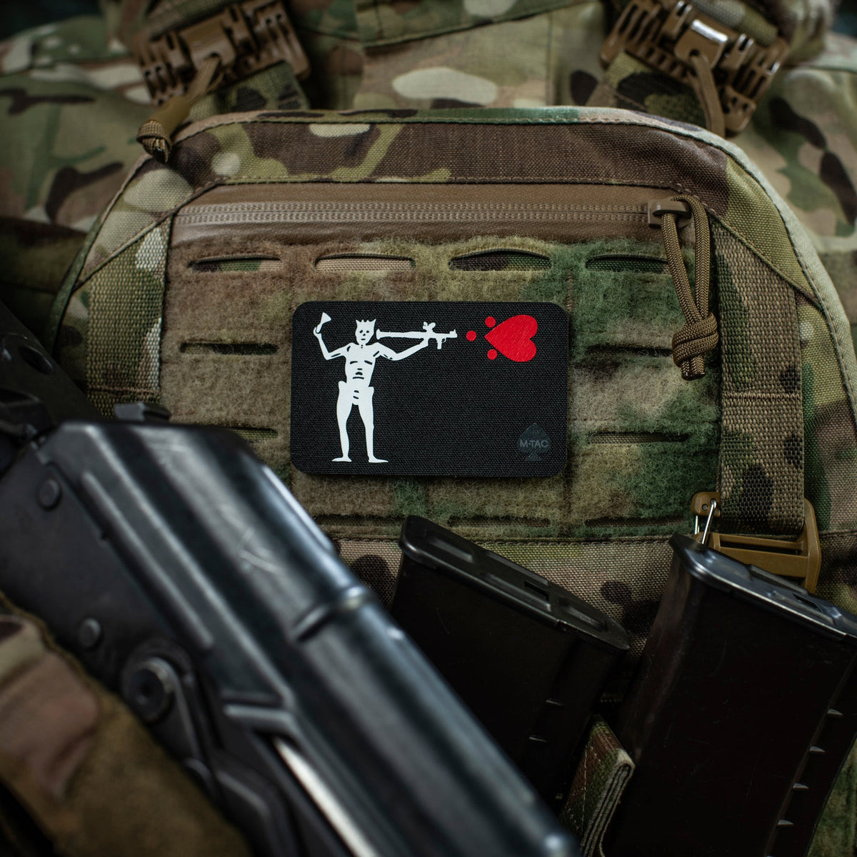 M-Tac Patch Flag Black Beard