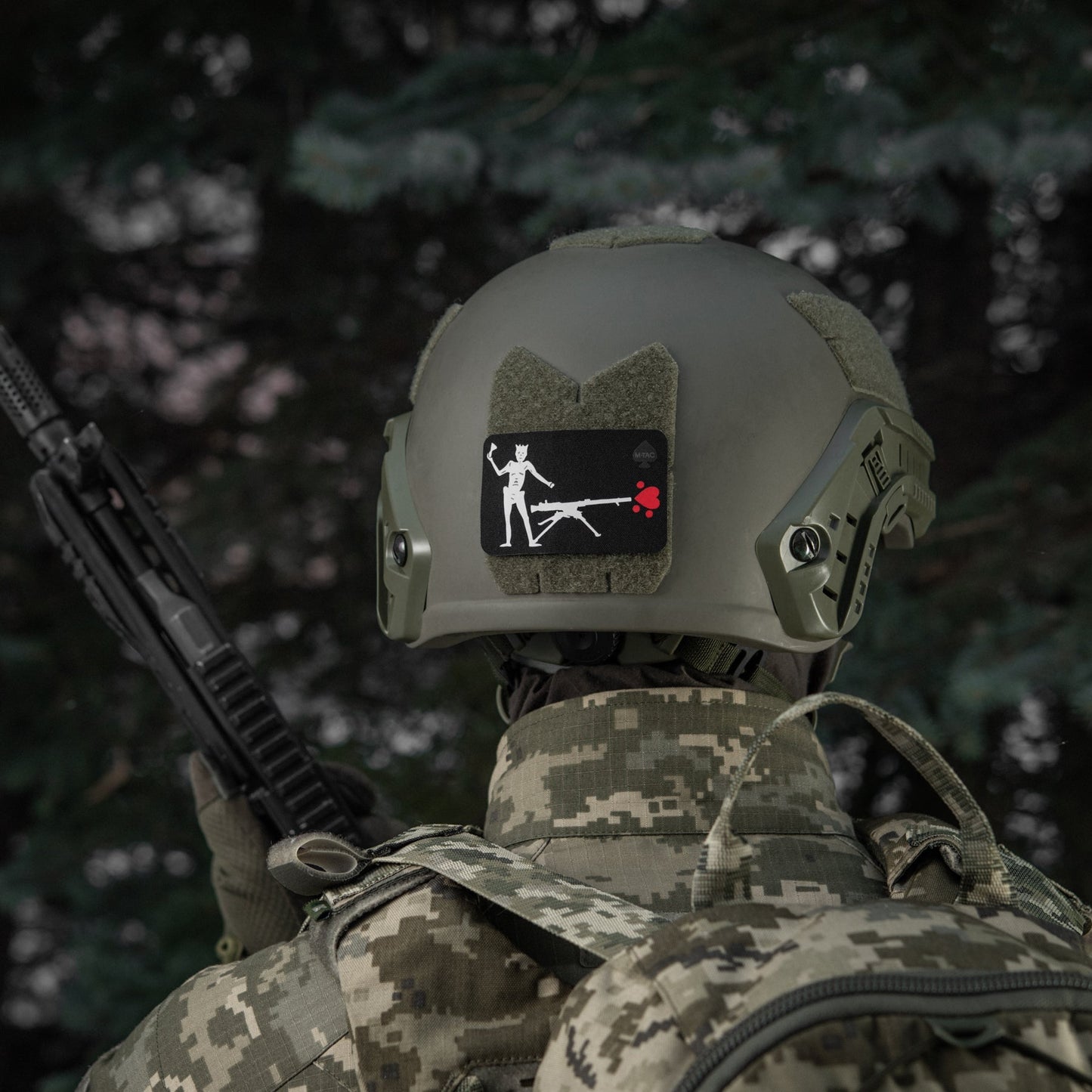 M-Tac Patch Flag Black Beard