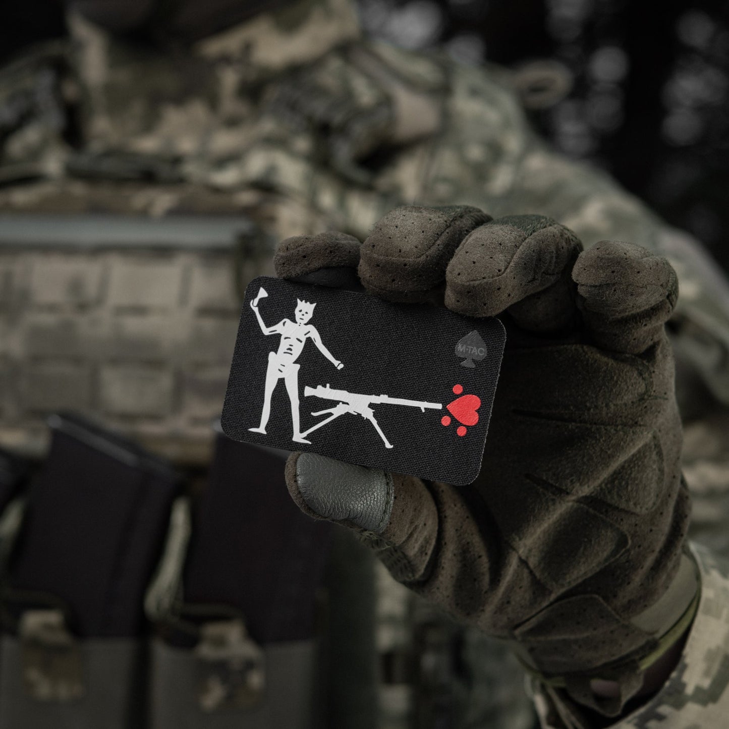 M-Tac Patch Flag Black Beard