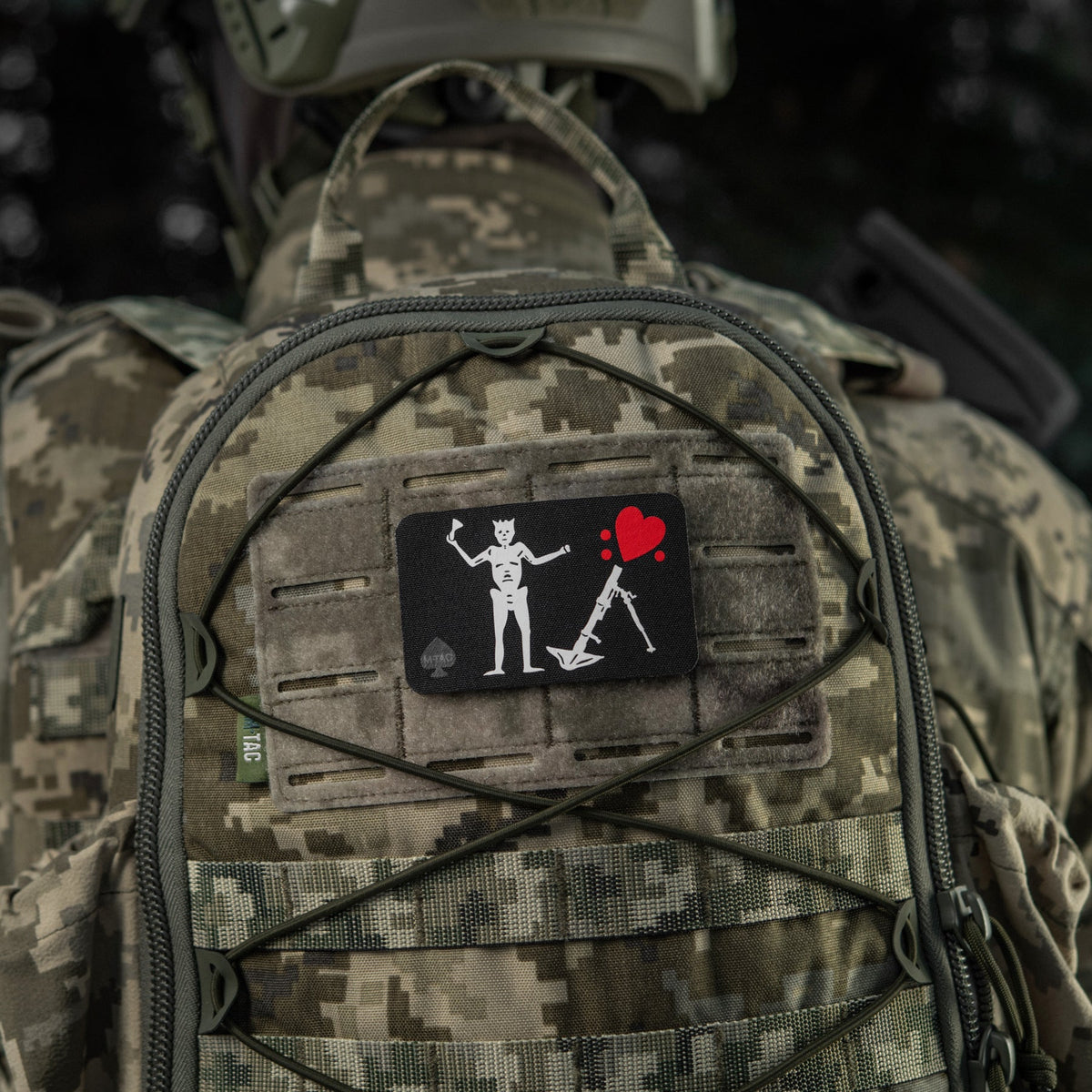 M-Tac Patch Flag Black Beard
