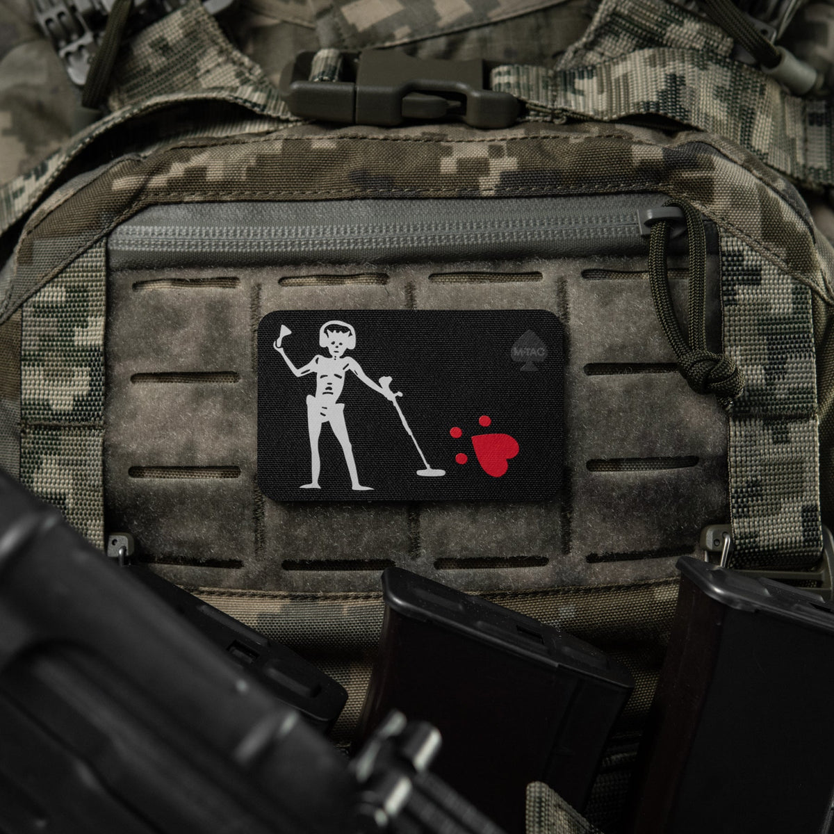M-Tac Patch Flag Black Beard