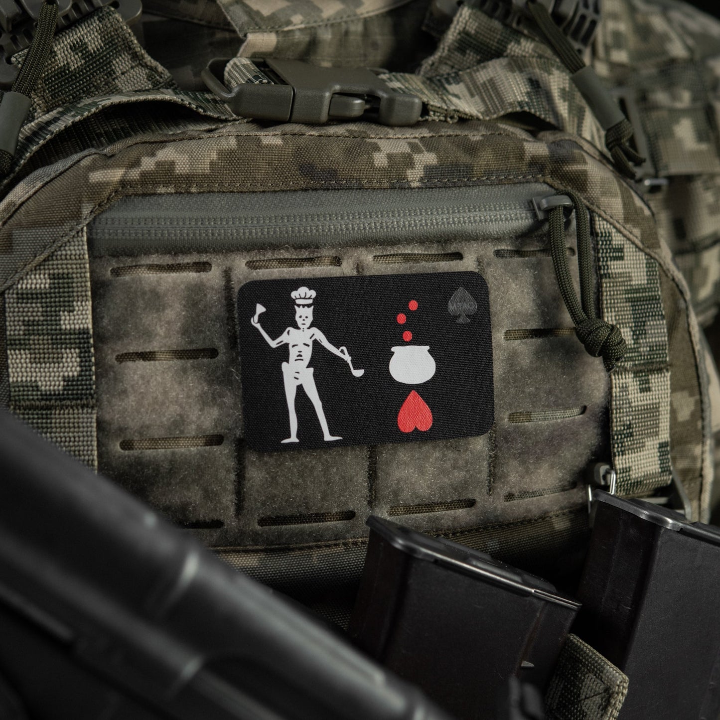 M-Tac Patch Flag Black Beard