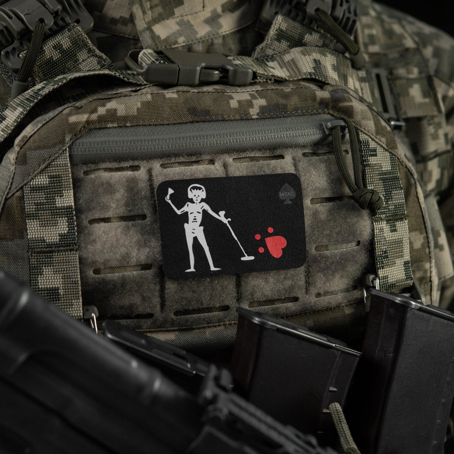 M-Tac Patch Flag Black Beard