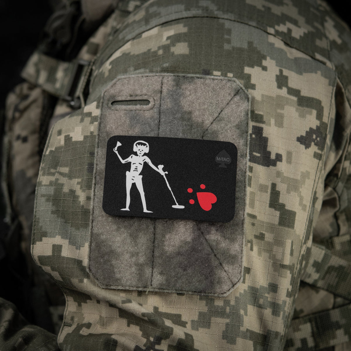 M-Tac Patch Flag Black Beard