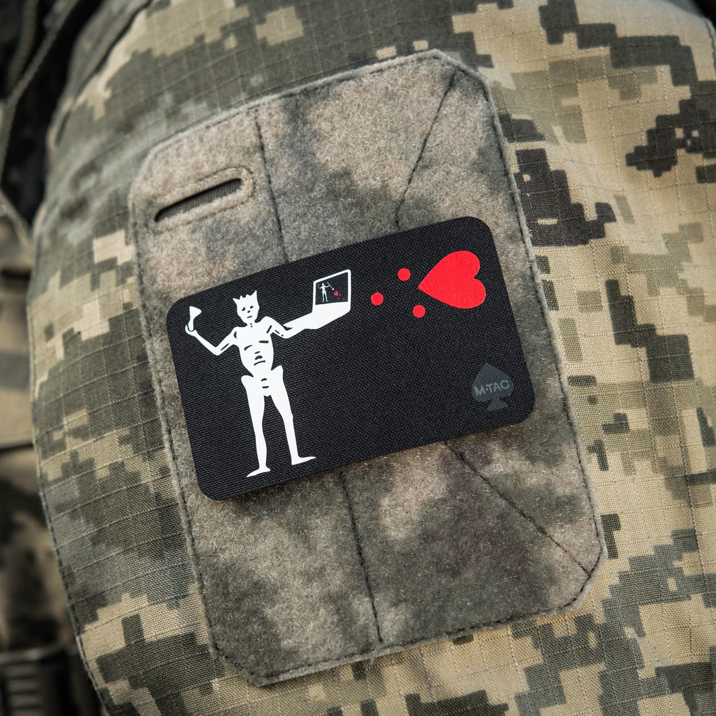 M-Tac Patch Flag Black Beard