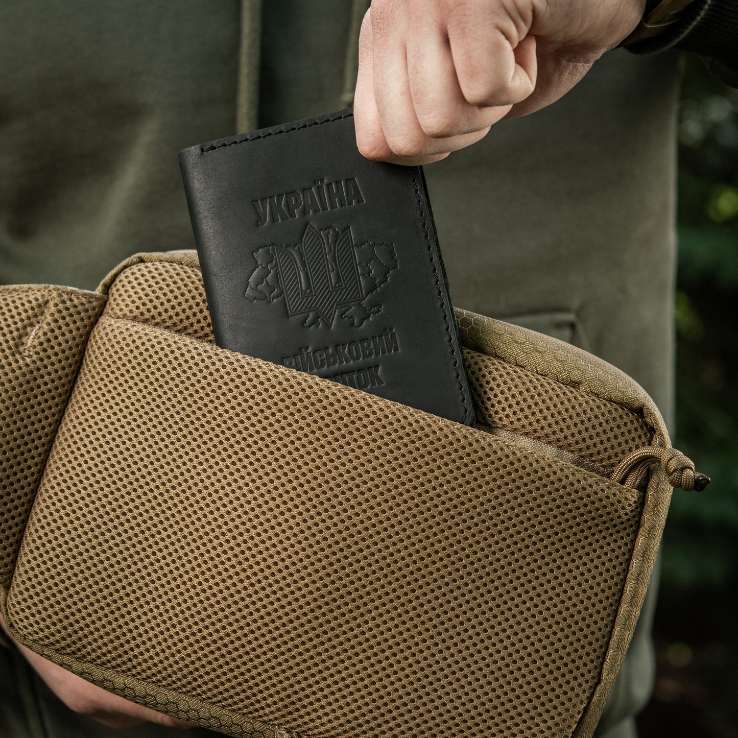 M-Tac Sling Pistol Bag with Loop Panel Elite