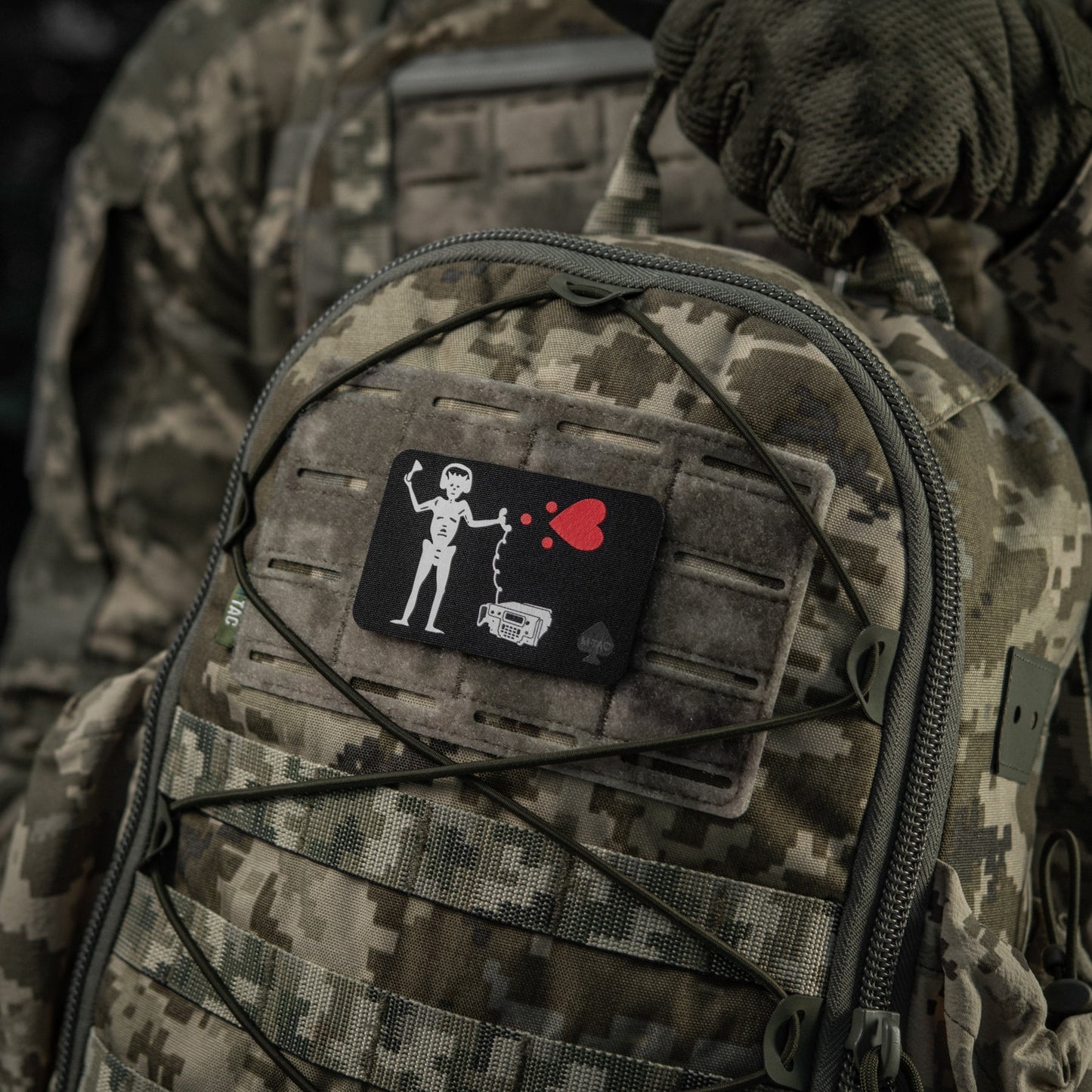 M-Tac Patch Flag Black Beard