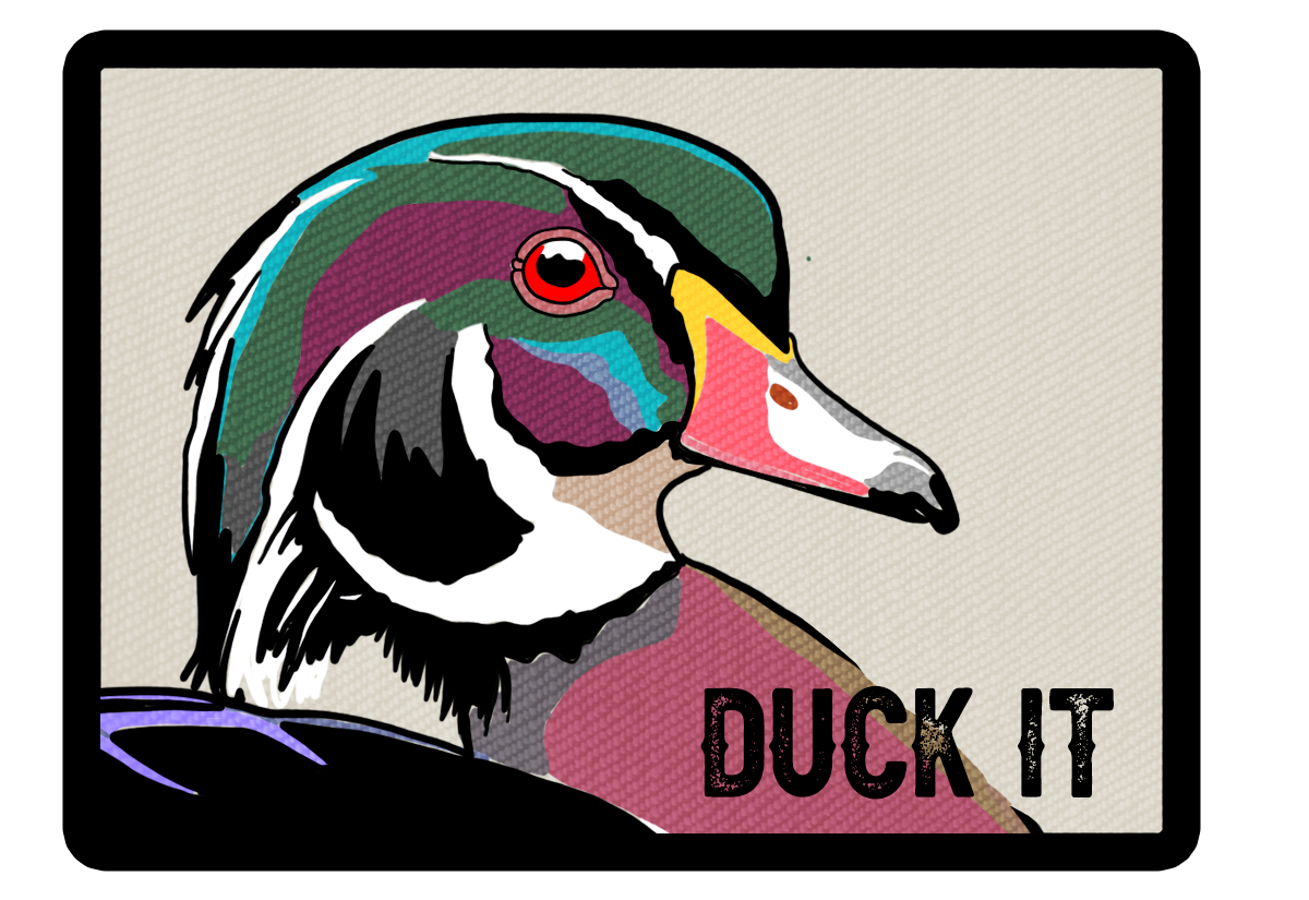 "Duck It" OG Wood Duck Bucket